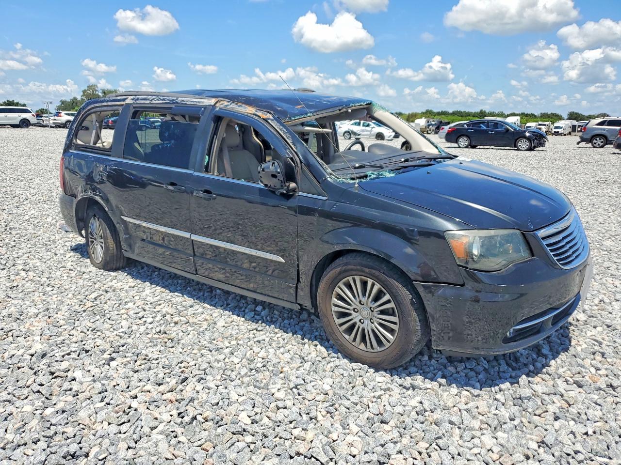 2014 Chrysler Town & Country Touring L Черный vin: 2C4RC1CG8ER163991