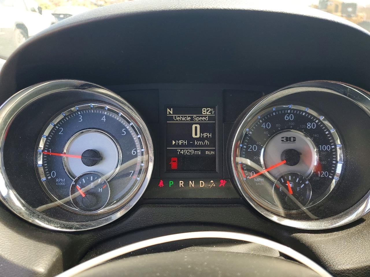 2014 Chrysler Town & Country Touring L Red vin: 2C4RC1CG8ER464177