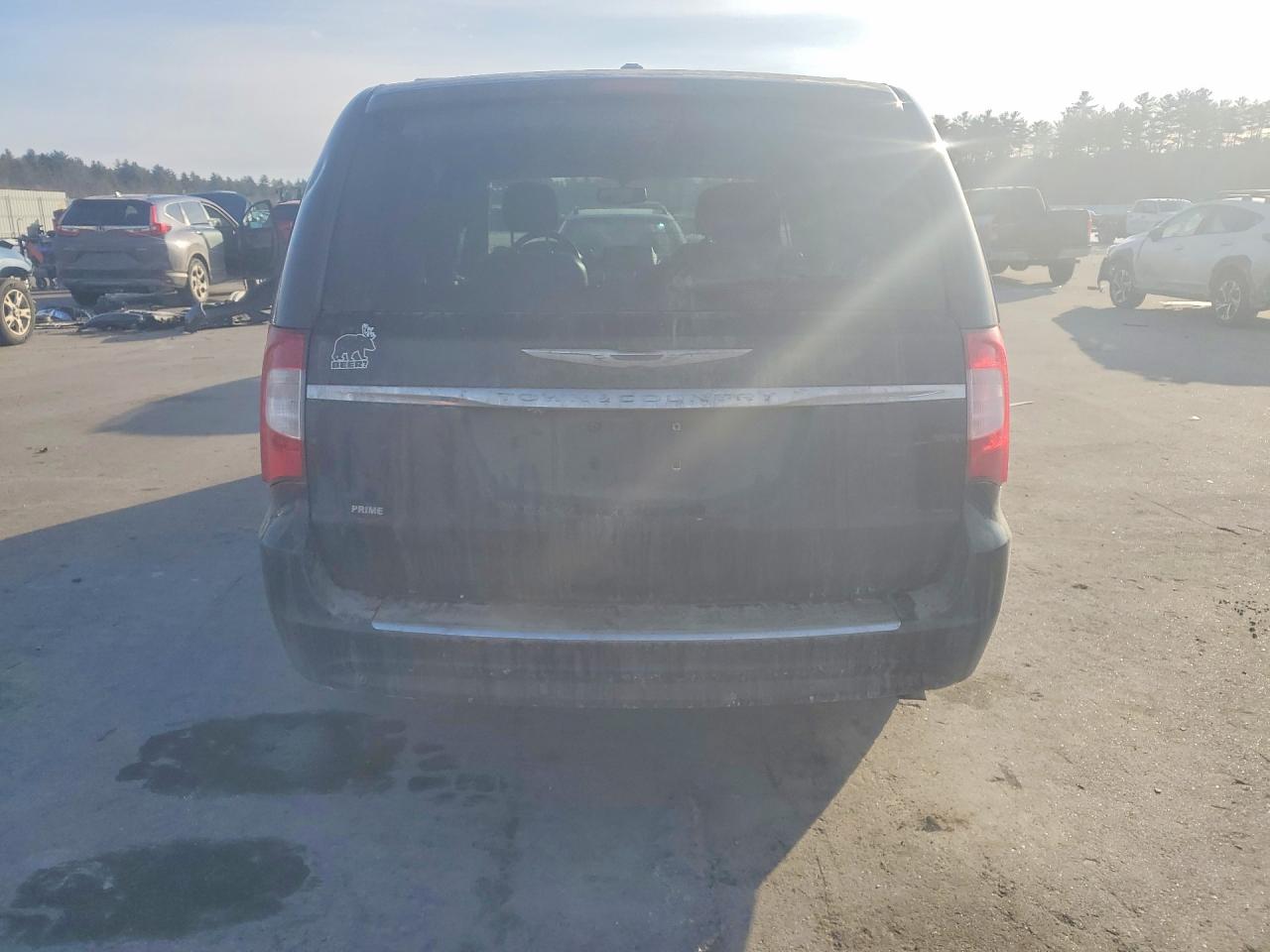 2015 Chrysler Town & Country Touring L Black vin: 2C4RC1CG8FR563518