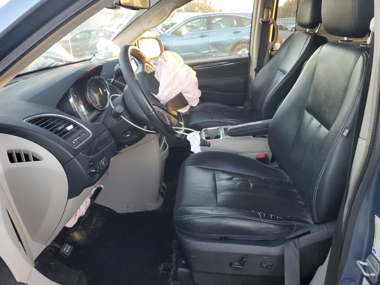 2012 Chrysler Town & Country Touring L Blue vin: 2C4RC1CG9CR117616