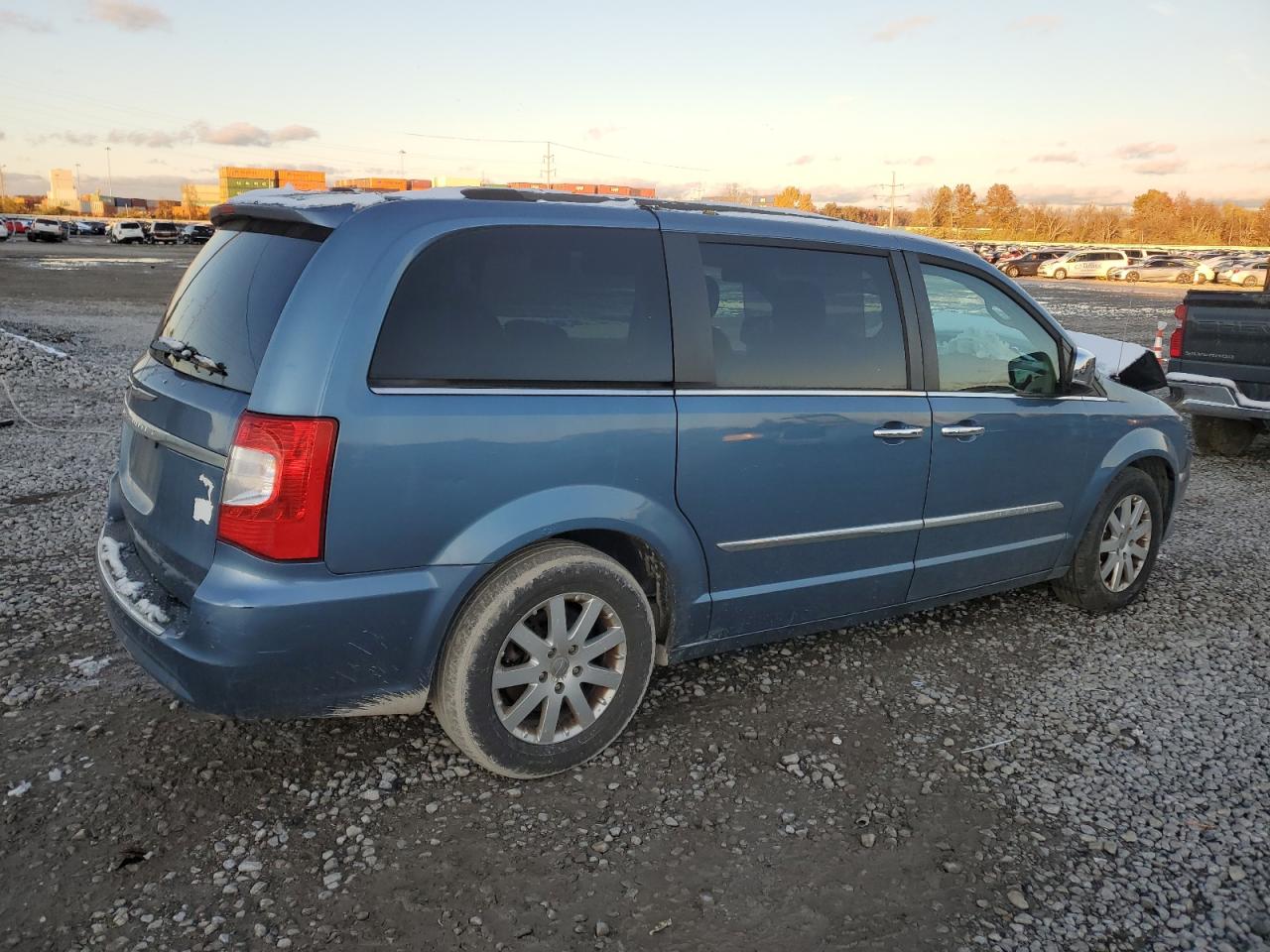 2012 Chrysler Town & Country Touring L Blue vin: 2C4RC1CG9CR117616