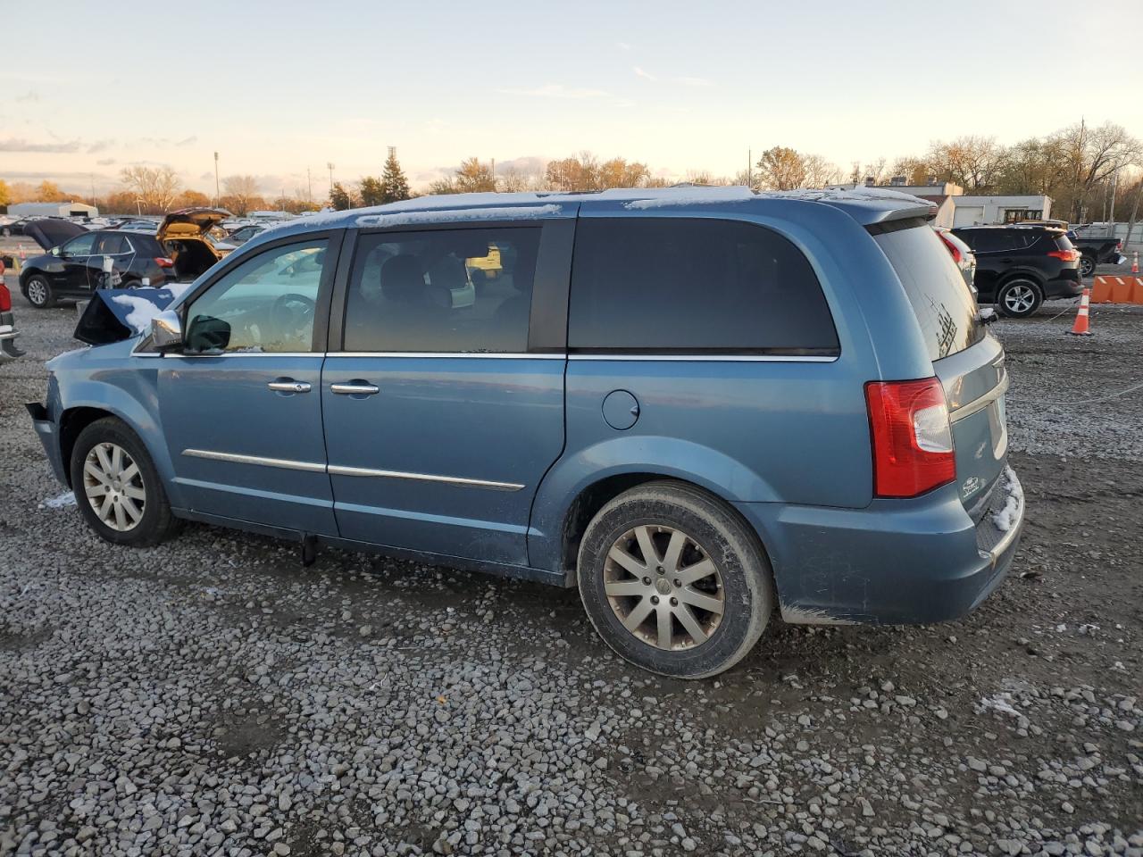 2012 Chrysler Town & Country Touring L Blue vin: 2C4RC1CG9CR117616