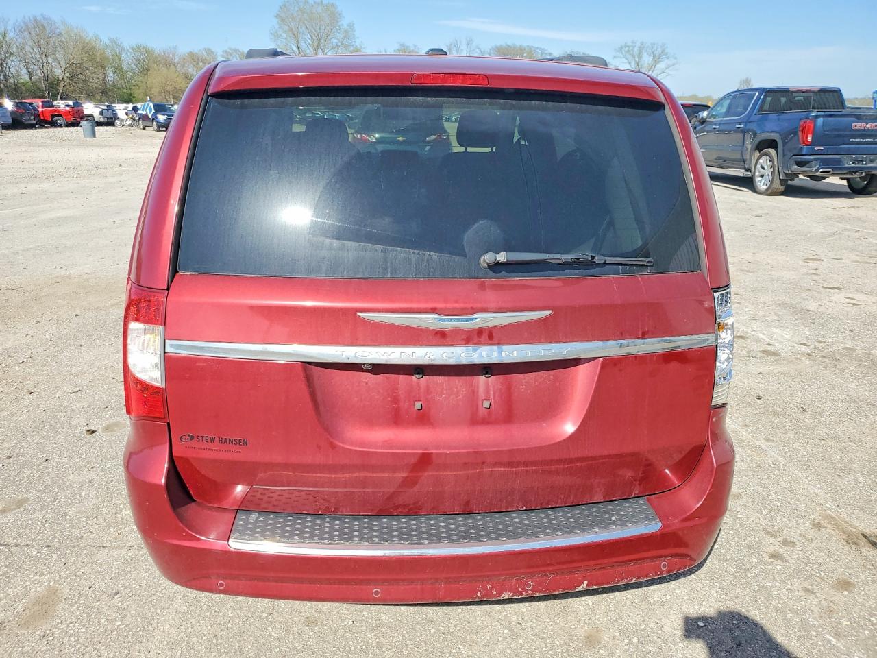 2012 Chrysler Town & Country Touring L Maroon vin: 2C4RC1CG9CR194695