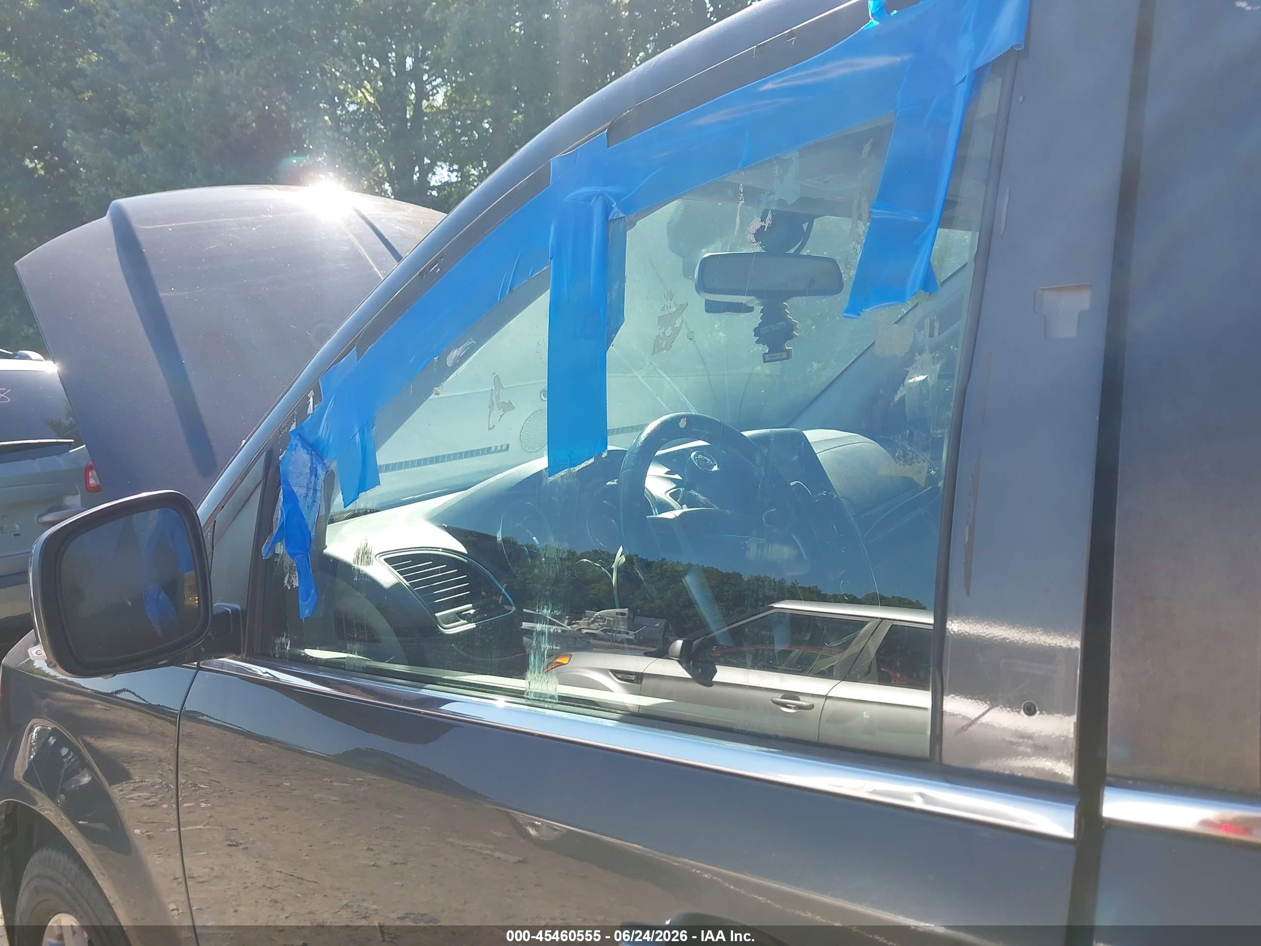 2012 Chrysler Town & Country Touring-l Blue vin: 2C4RC1CG9CR250487
