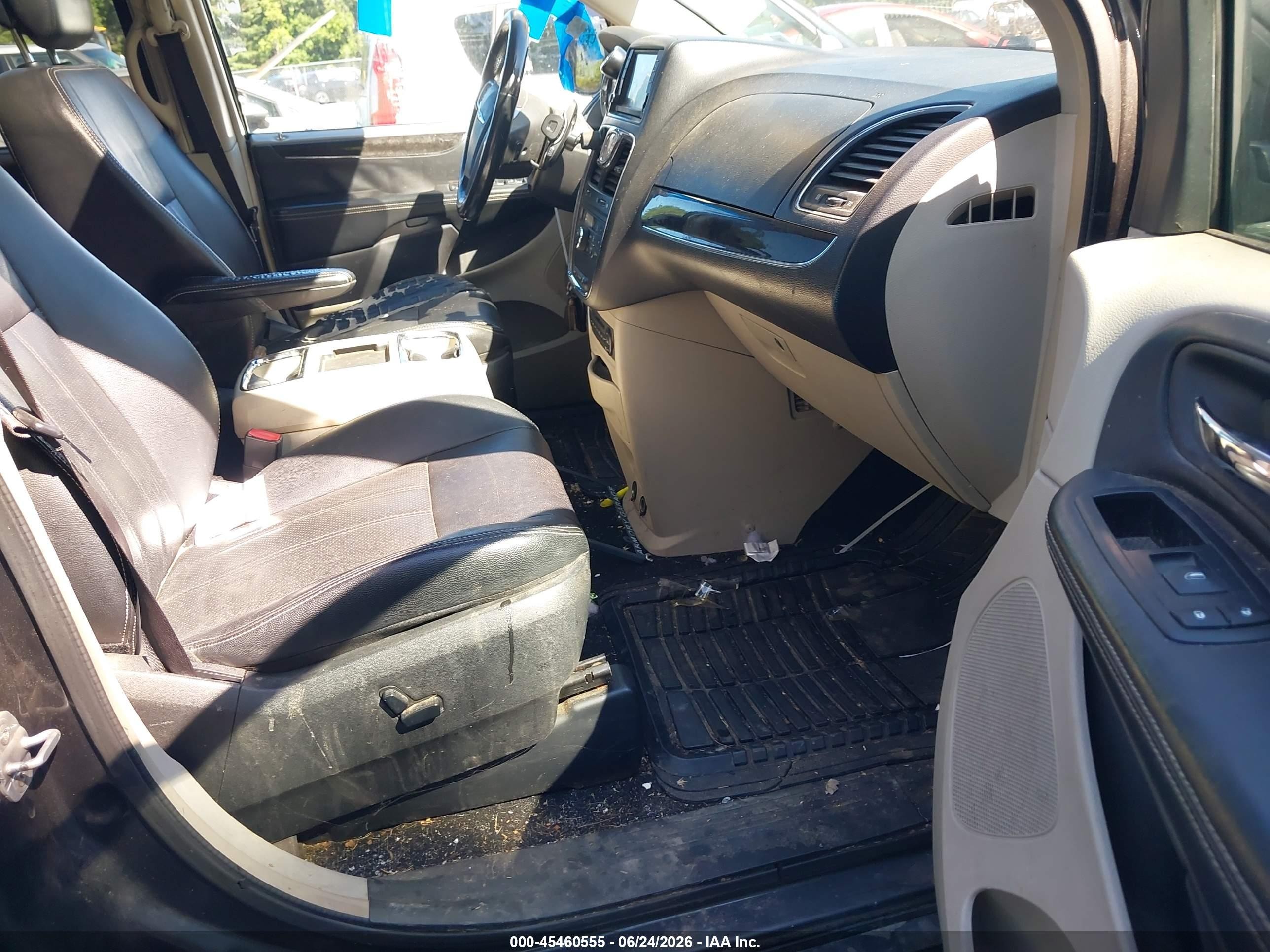 2012 Chrysler Town & Country Touring-l Blue vin: 2C4RC1CG9CR250487