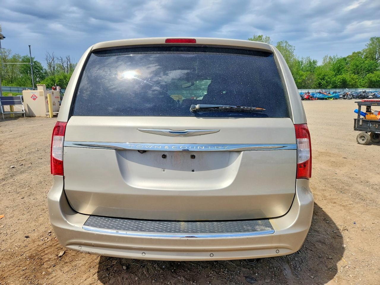 2013 Chrysler Town & Country Touring L Tan vin: 2C4RC1CG9DR558194