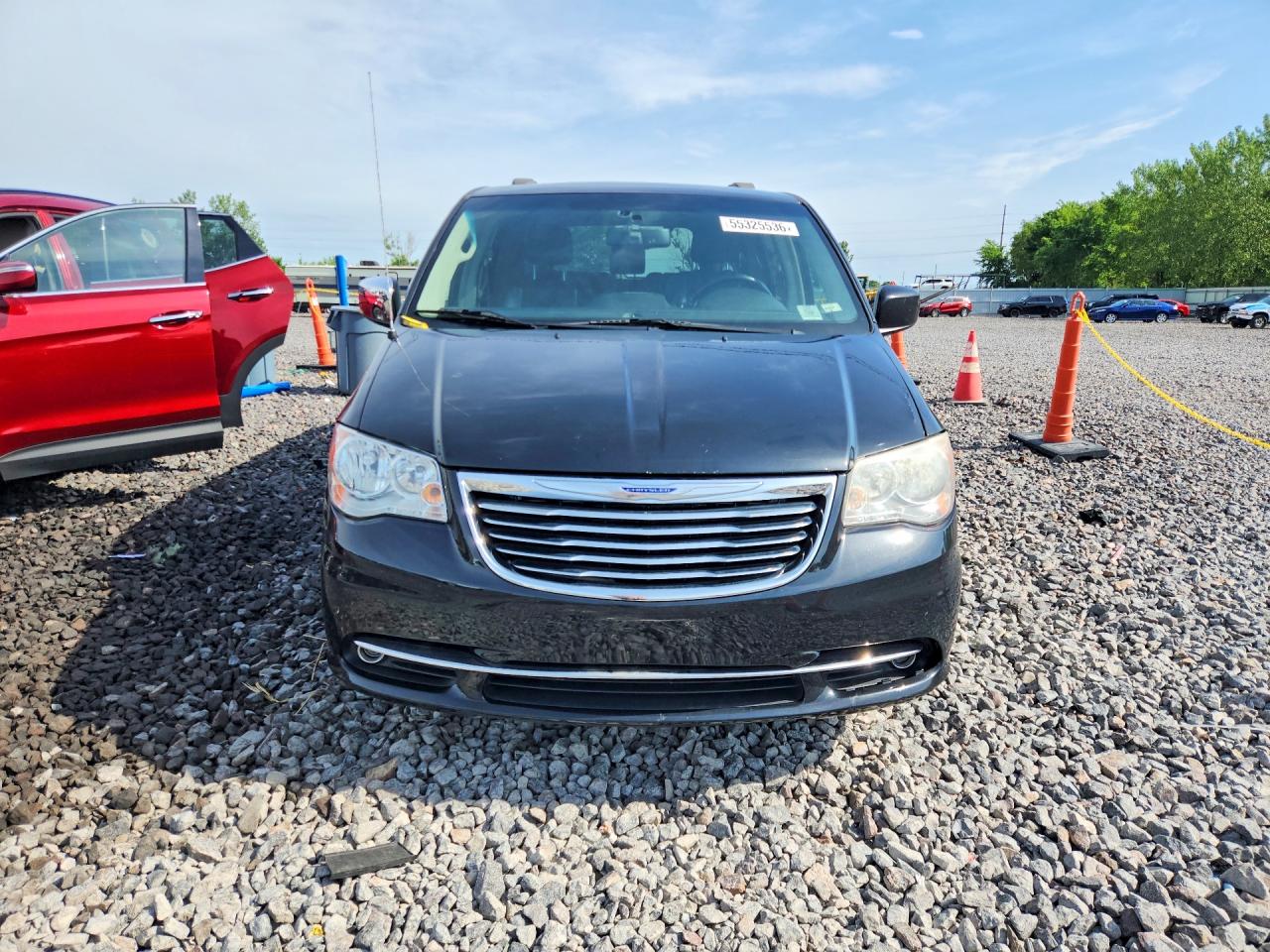 2013 Chrysler Town & Country Touring L Black vin: 2C4RC1CG9DR649935