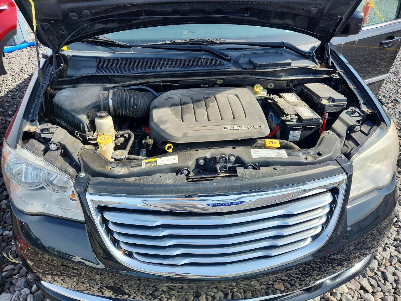 2013 Chrysler Town & Country Touring L Black vin: 2C4RC1CG9DR649935