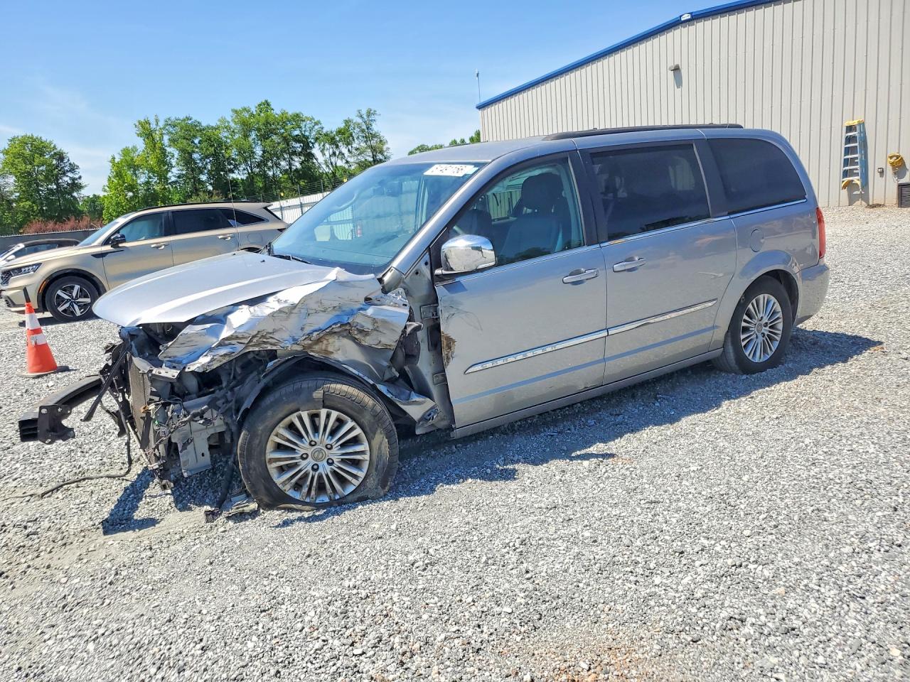2013 Chrysler Town & Country Touring L Серебряный vin: 2C4RC1CG9DR664306