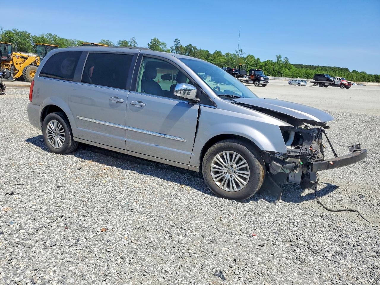 2013 Chrysler Town & Country Touring L Silver vin: 2C4RC1CG9DR664306