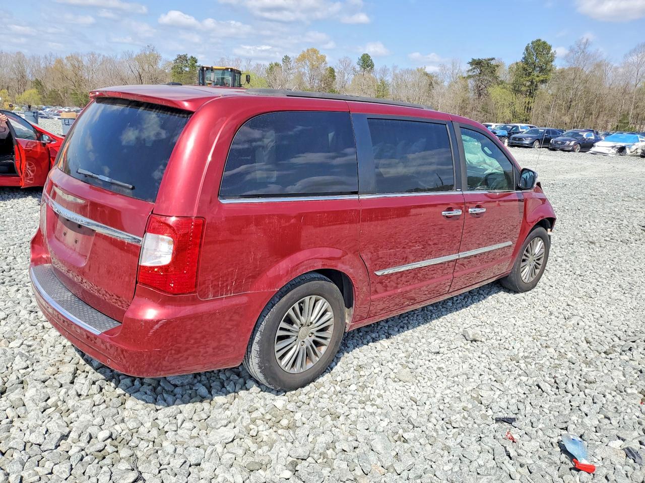 2013 Chrysler Town & Country Touring L Burgundy vin: 2C4RC1CG9DR736685