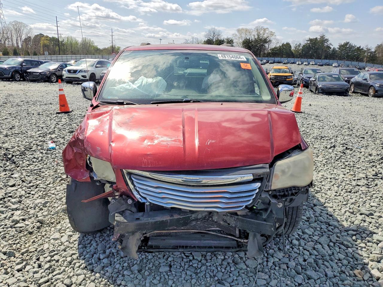 2013 Chrysler Town & Country Touring L Burgundy vin: 2C4RC1CG9DR736685