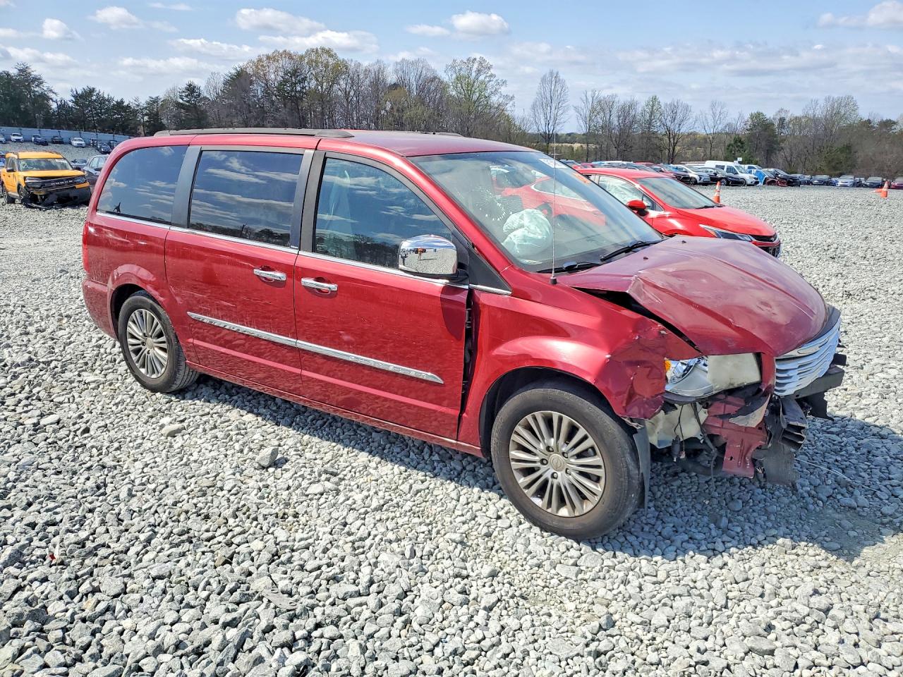 2013 Chrysler Town & Country Touring L Burgundy vin: 2C4RC1CG9DR736685