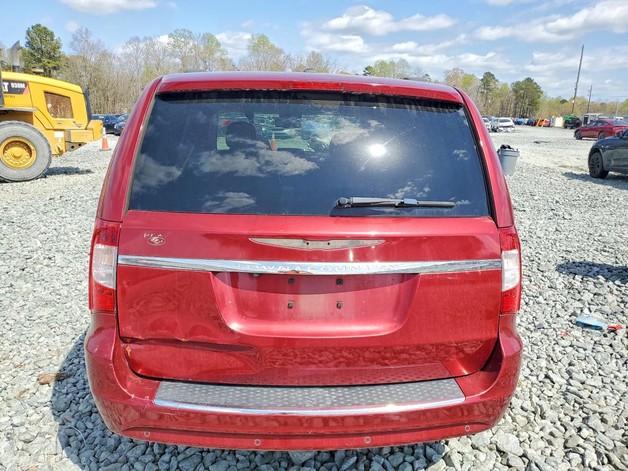 2013 Chrysler Town & Country Touring L Burgundy vin: 2C4RC1CG9DR736685