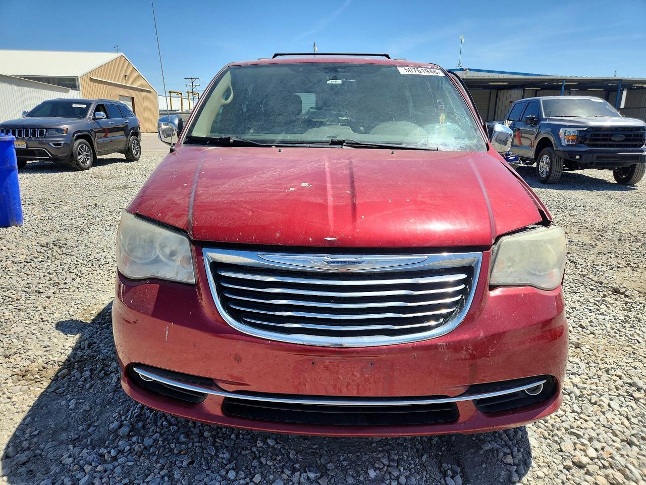 2013 Chrysler Town & Country Touring L Red vin: 2C4RC1CG9DR751560