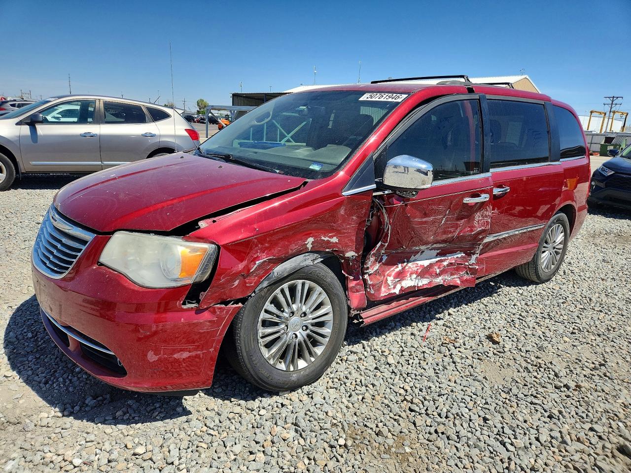 2013 Chrysler Town & Country Touring L Красный vin: 2C4RC1CG9DR751560