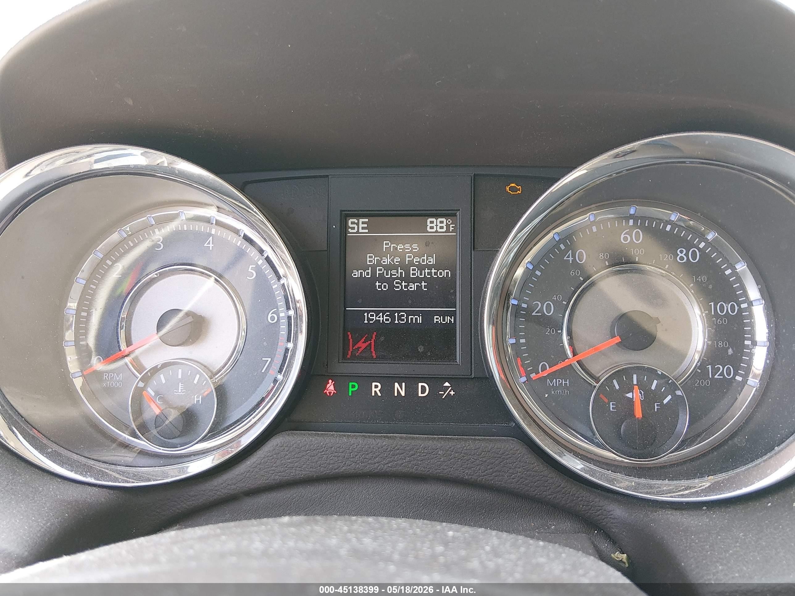 2013 Chrysler Town & Country Touring-l Beige vin: 2C4RC1CG9DR777155