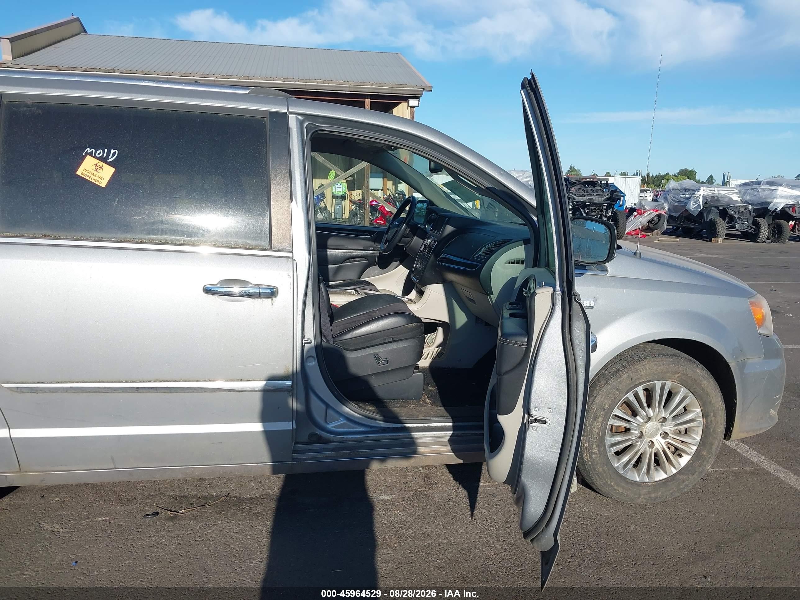 2014 Chrysler Town & Country Touring-l 30th Anniversary Серый vin: 2C4RC1CG9ER195963