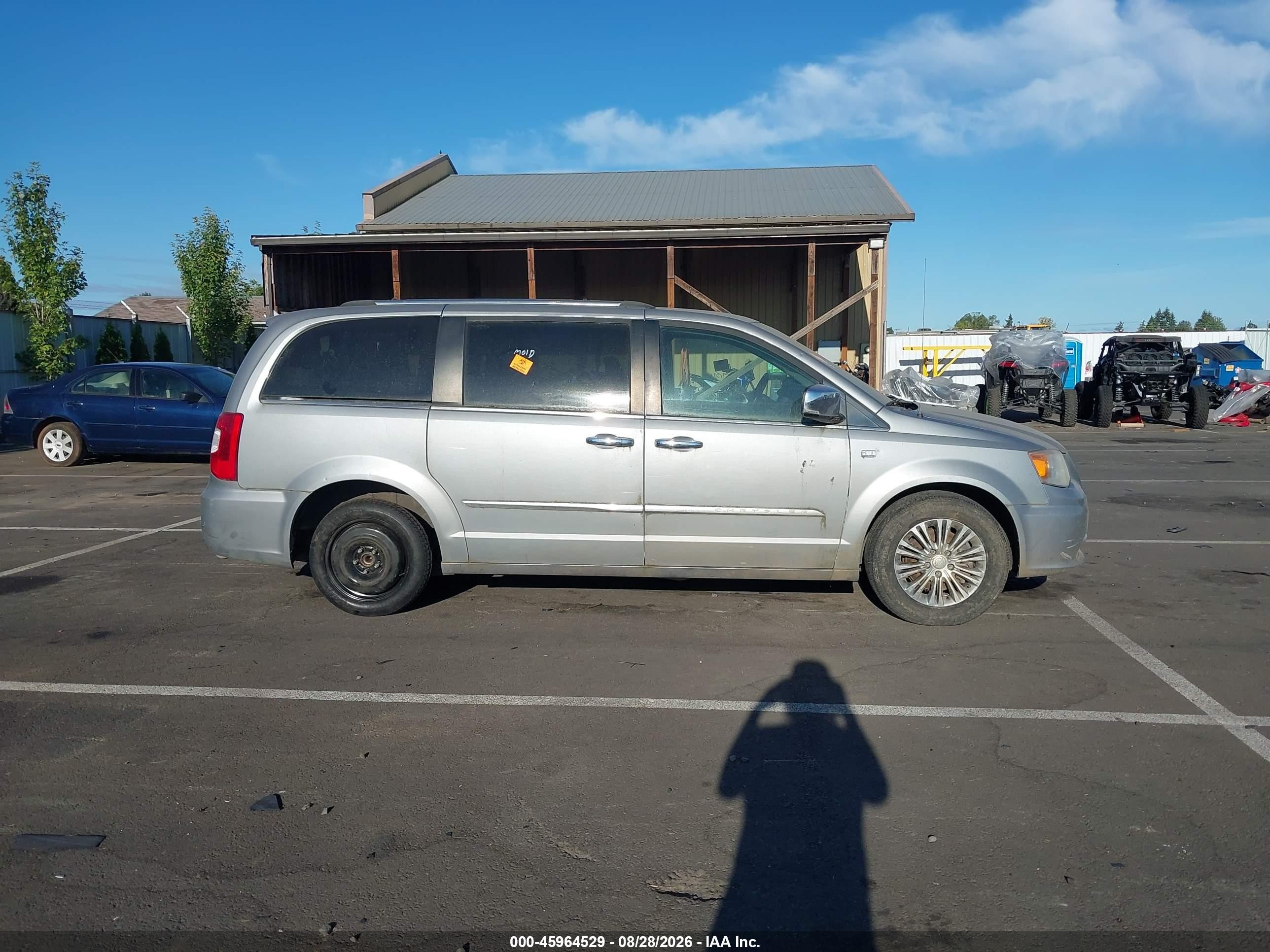 2014 Chrysler Town & Country Touring-l 30th Anniversary Серый vin: 2C4RC1CG9ER195963