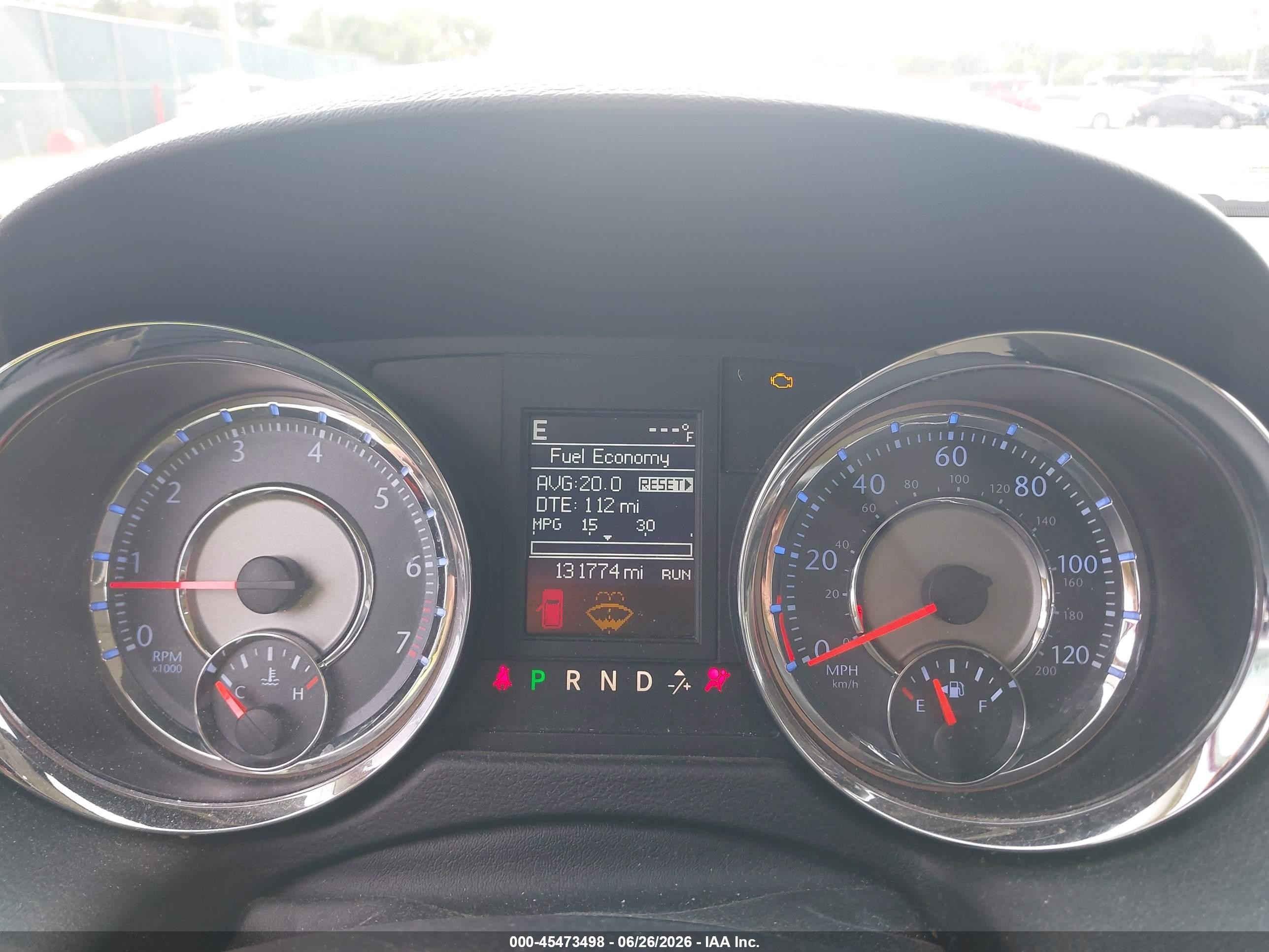 2014 Chrysler Town & Country Touring-l Красный vin: 2C4RC1CG9ER285775