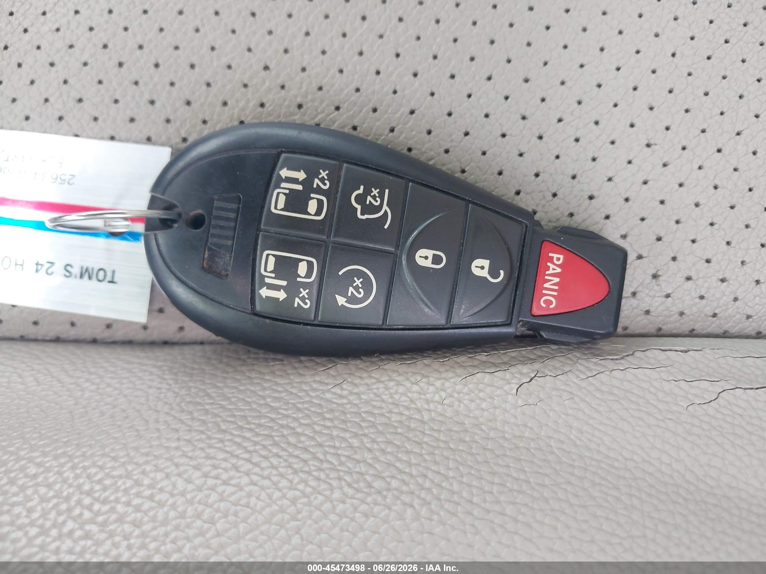 2014 Chrysler Town & Country Touring-l Красный vin: 2C4RC1CG9ER285775