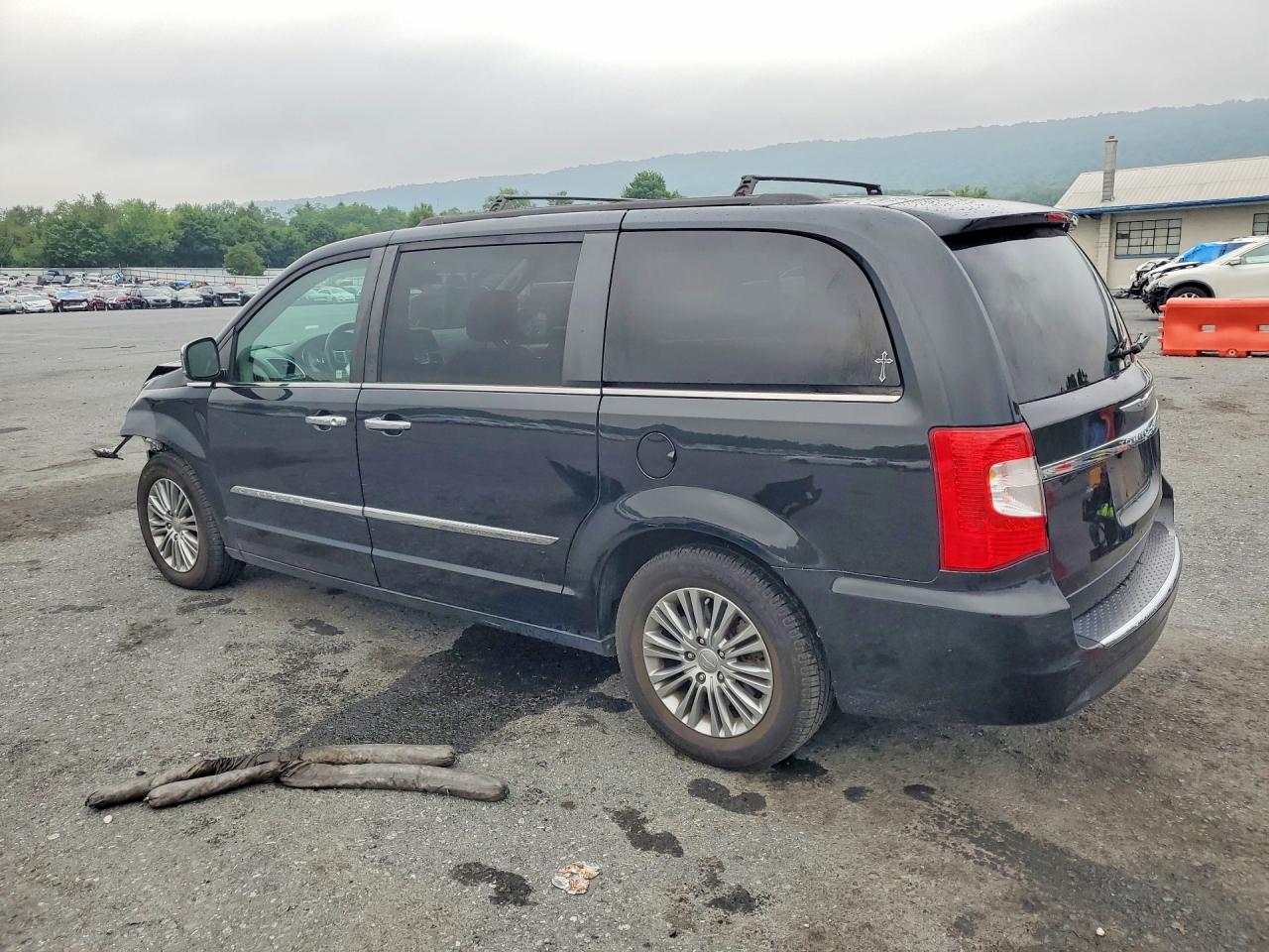 2014 Chrysler Town & Country Touring L Black vin: 2C4RC1CG9ER454645