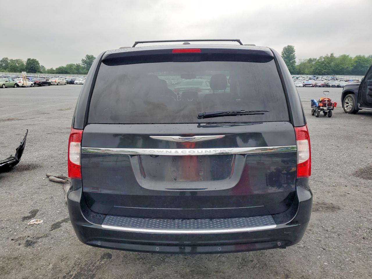 2014 Chrysler Town & Country Touring L Black vin: 2C4RC1CG9ER454645