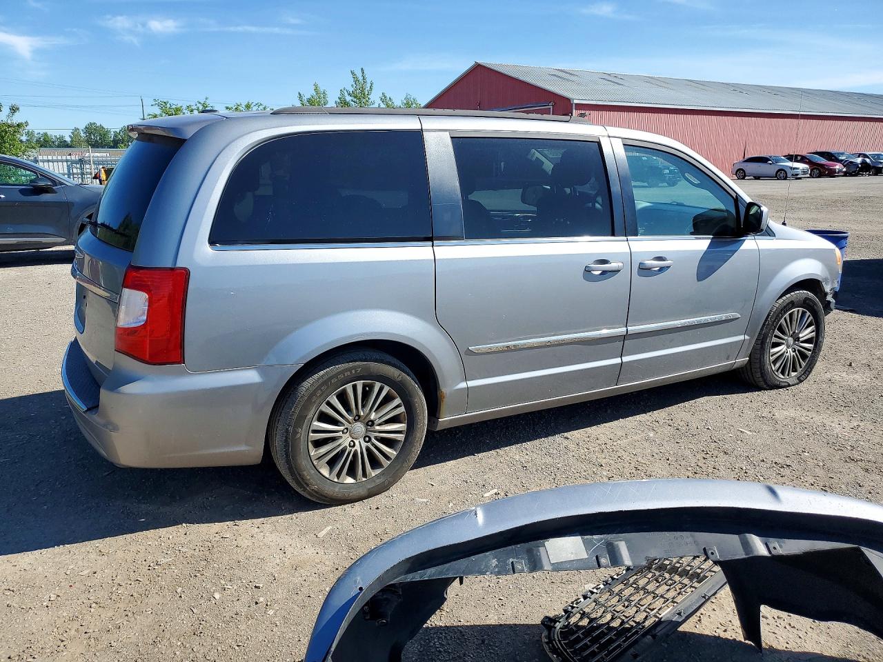 2014 Chrysler Town & Country Touring L Серебряный vin: 2C4RC1CG9ER461028