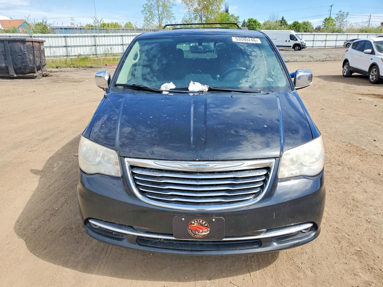 2014 Chrysler Town & Country Touring L Black vin: 2C4RC1CG9ER464169