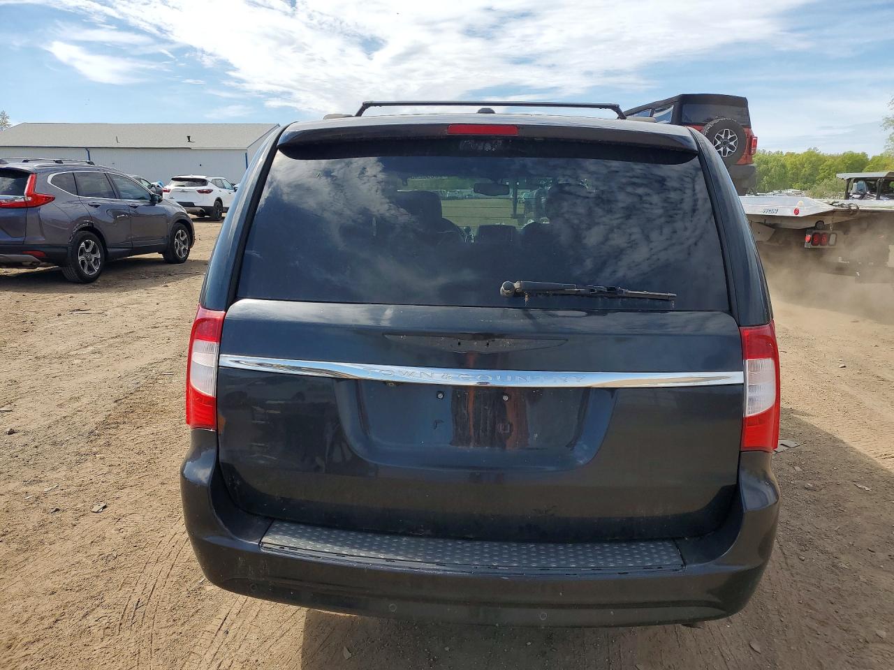 2014 Chrysler Town & Country Touring L Black vin: 2C4RC1CG9ER464169