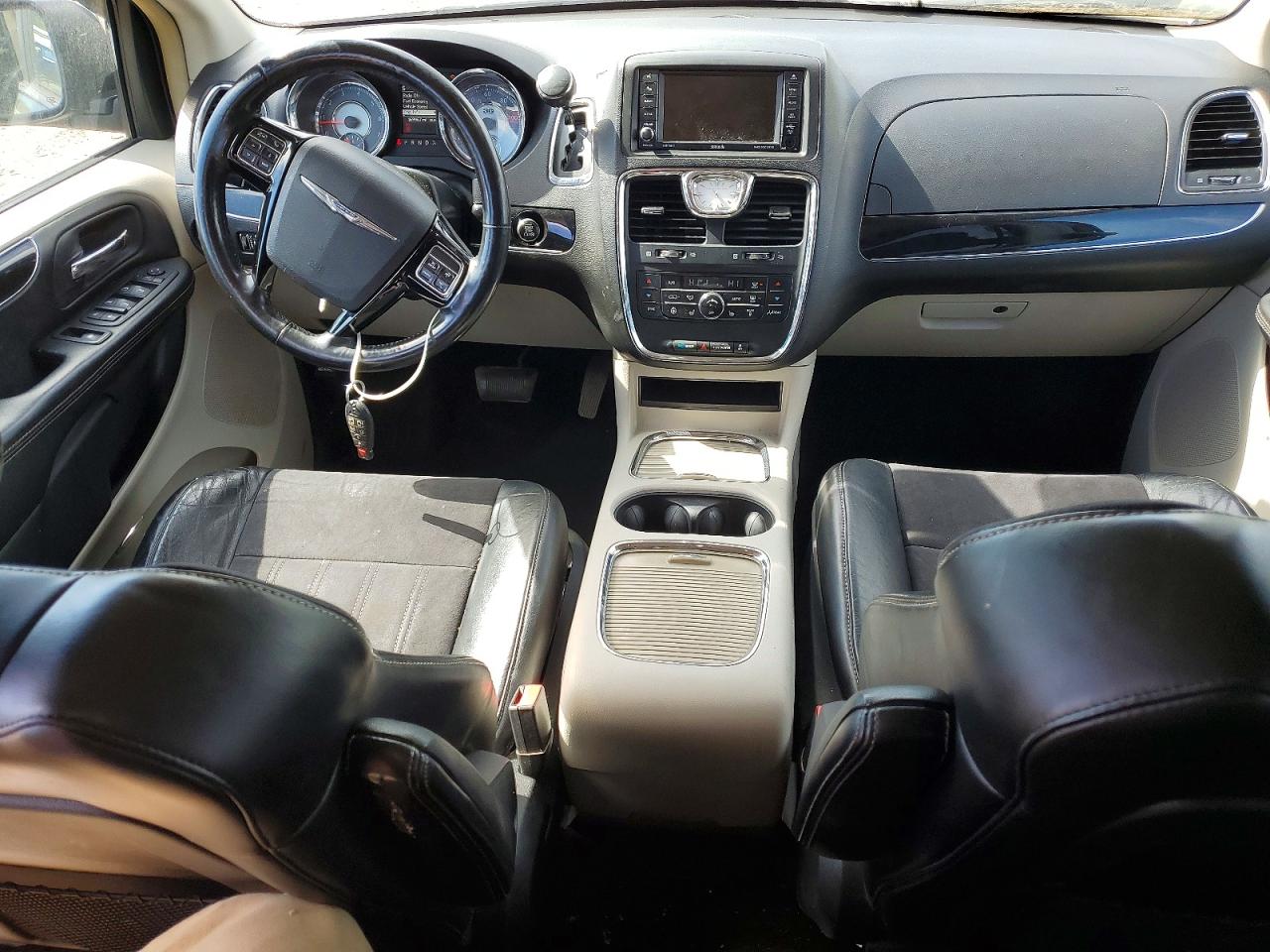 2014 Chrysler Town & Country Touring L Black vin: 2C4RC1CG9ER464169