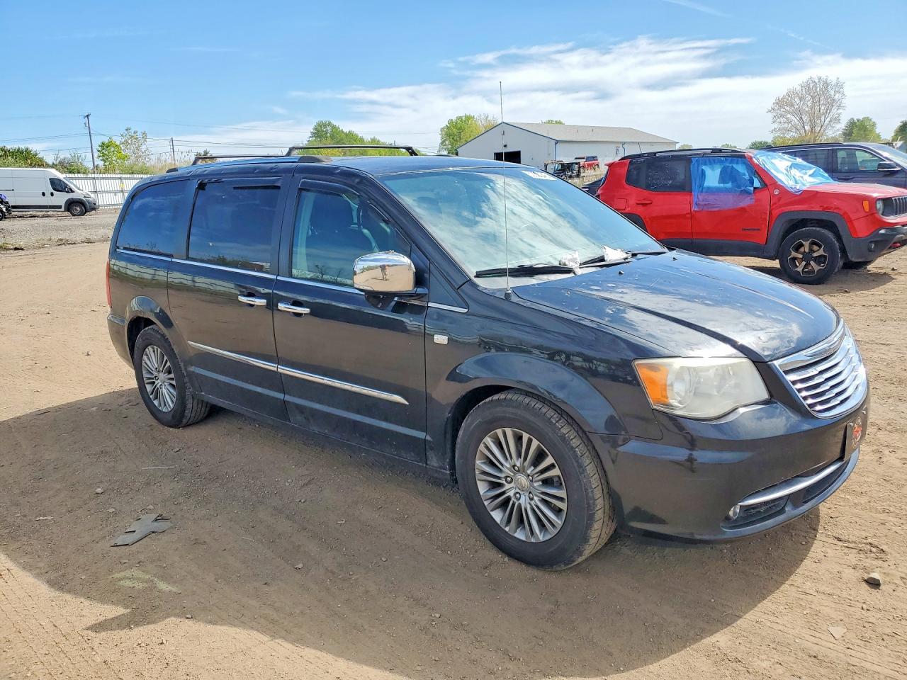 2014 Chrysler Town & Country Touring L Black vin: 2C4RC1CG9ER464169