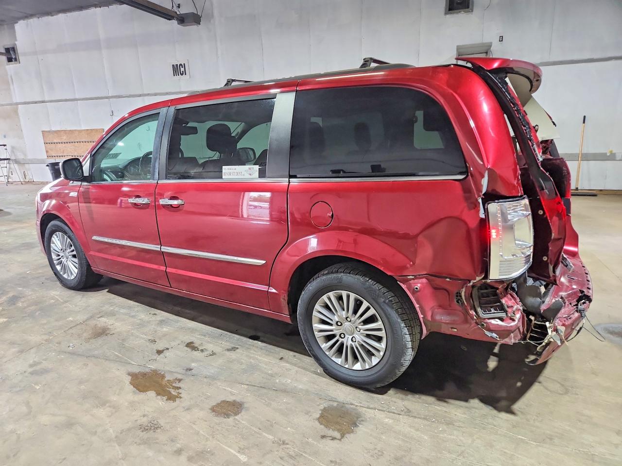 2015 Chrysler Town & Country Touring L Бордовый vin: 2C4RC1CG9FR562040