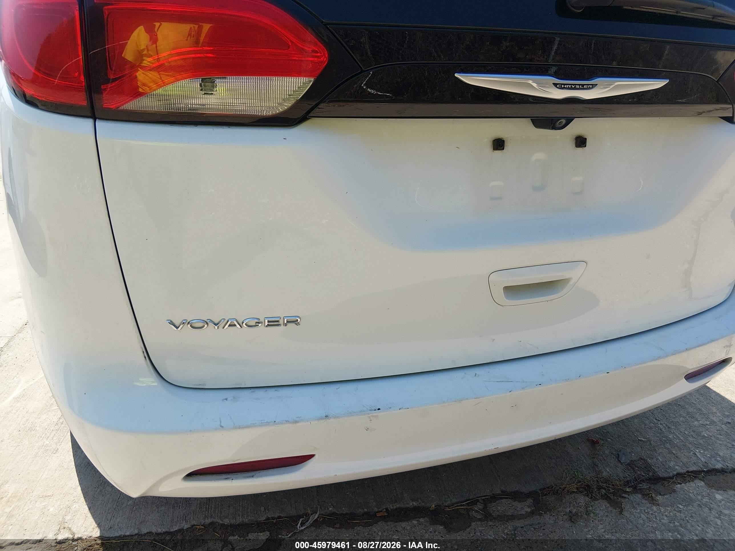 2023 Chrysler Voyager Lx White vin: 2C4RC1CG9PR596805