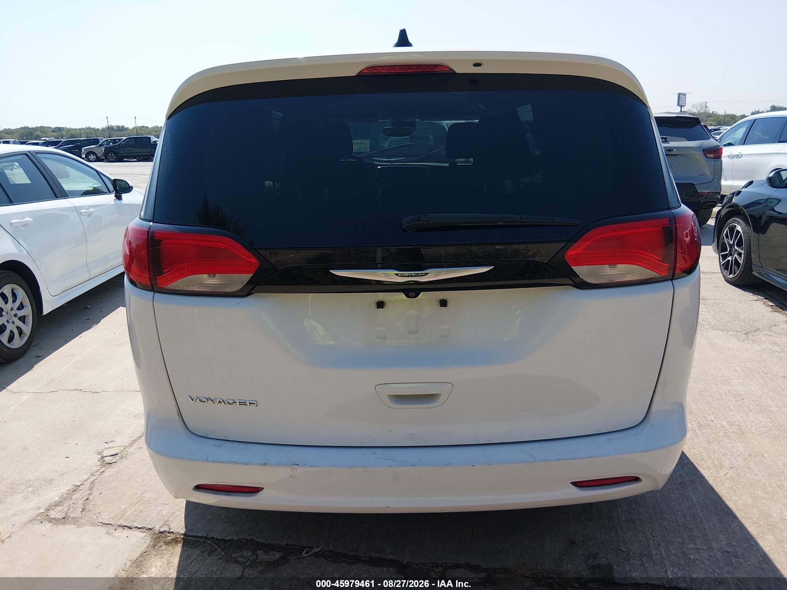 2023 Chrysler Voyager Lx White vin: 2C4RC1CG9PR596805