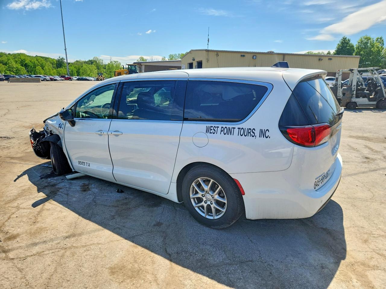 2025 Chrysler Voyager Lx White vin: 2C4RC1CG9SR614051