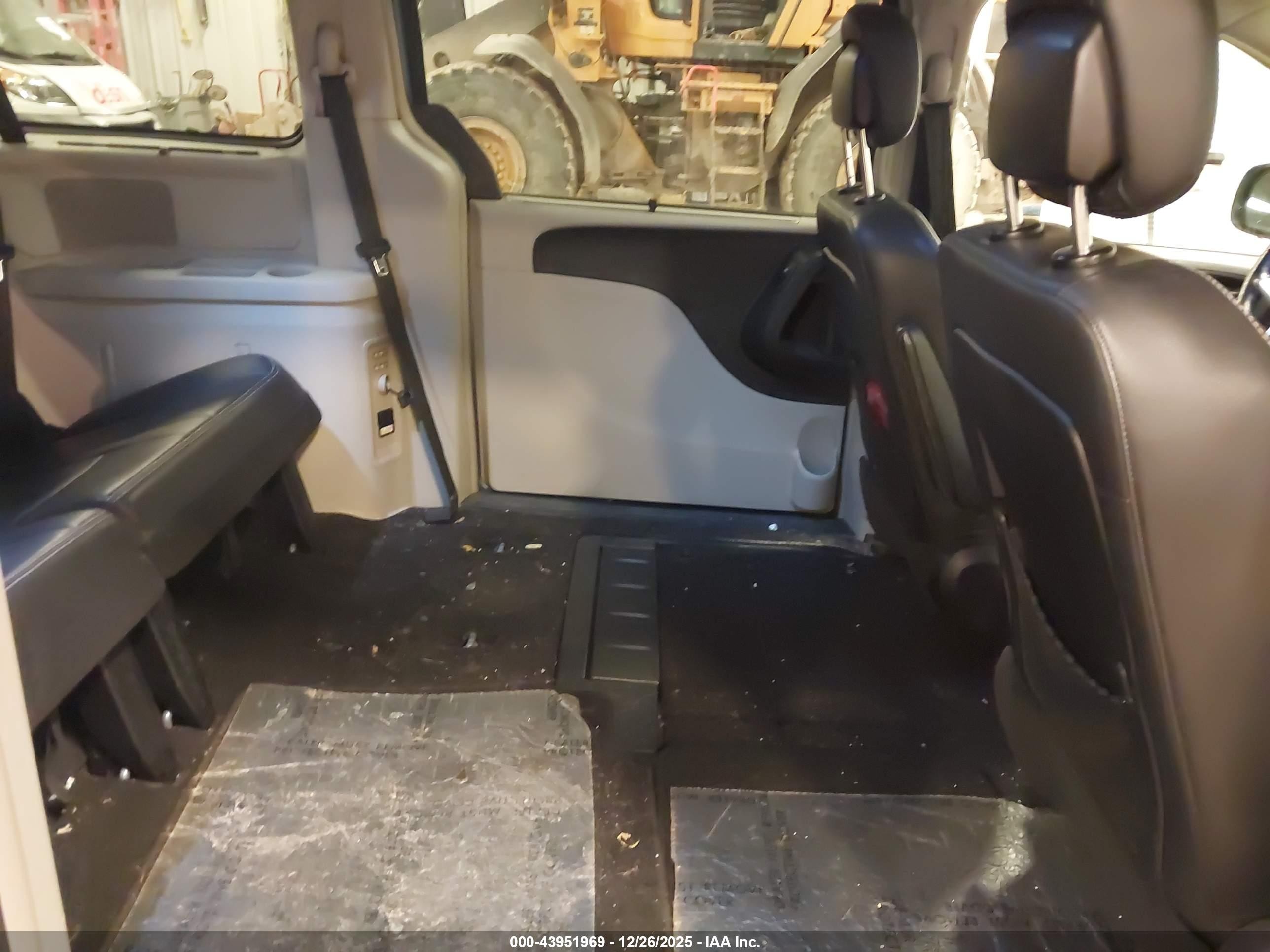 2012 Chrysler Town & Country Touring-l Синий vin: 2C4RC1CGXCR181616