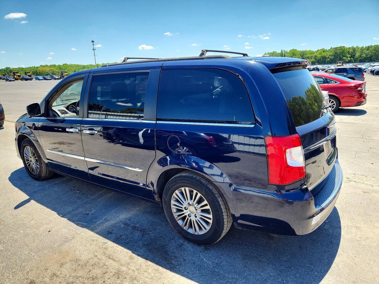 2013 Chrysler Town & Country Touring L Blue vin: 2C4RC1CGXDR623151