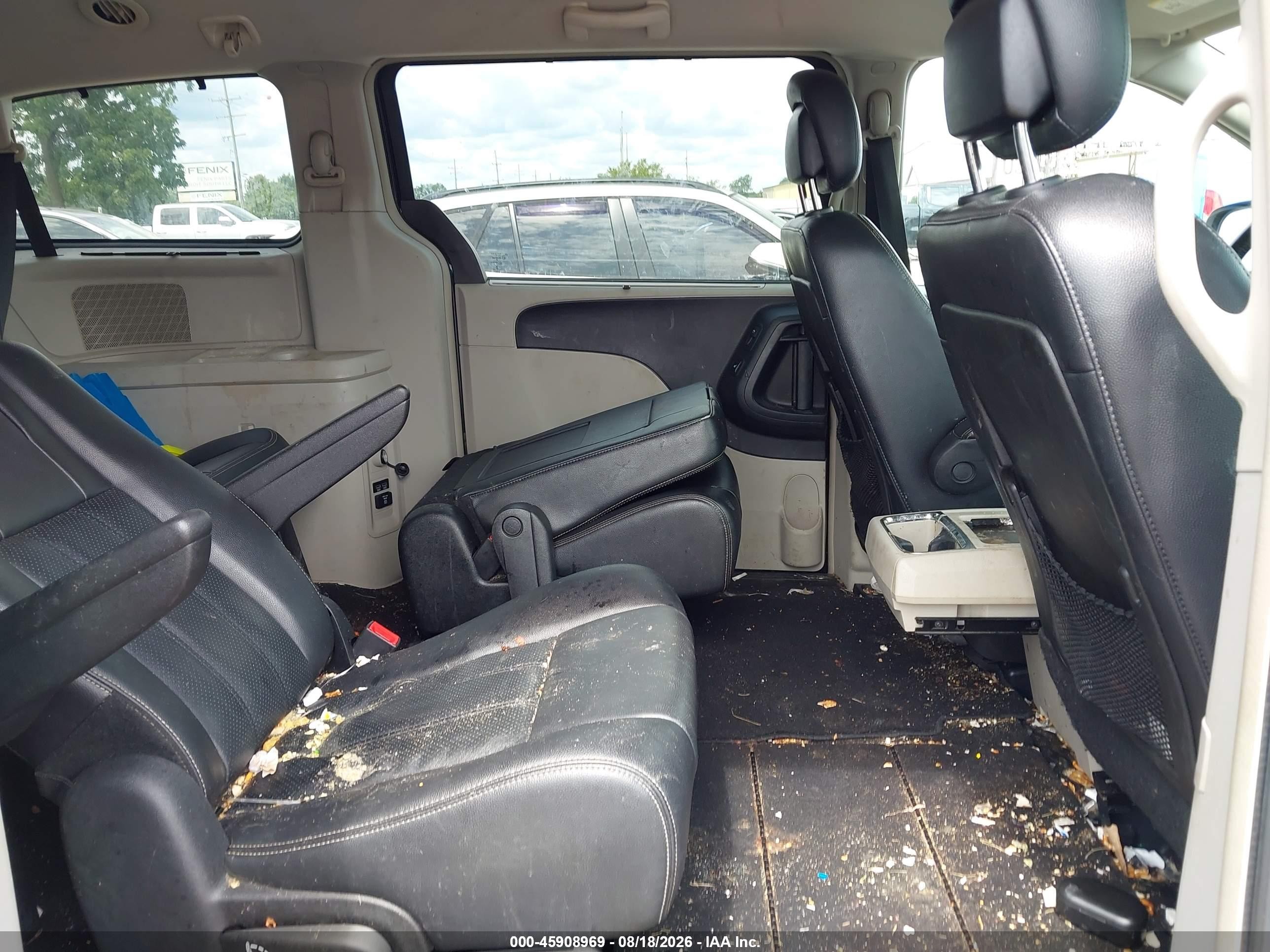 2013 Chrysler Town & Country Touring-l Black vin: 2C4RC1CGXDR806422
