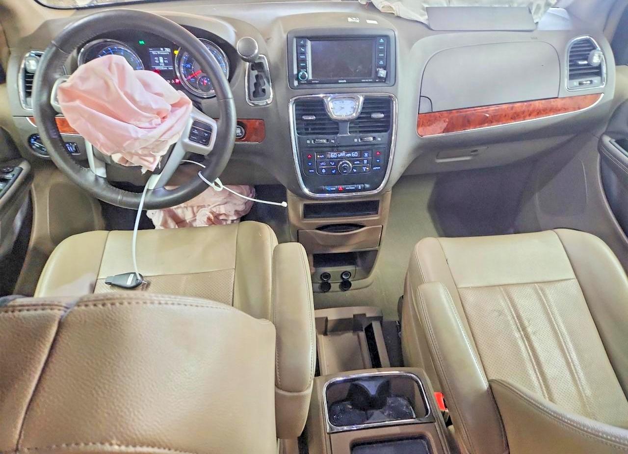 2014 Chrysler Town & Country Touring L Beige vin: 2C4RC1CGXER228436