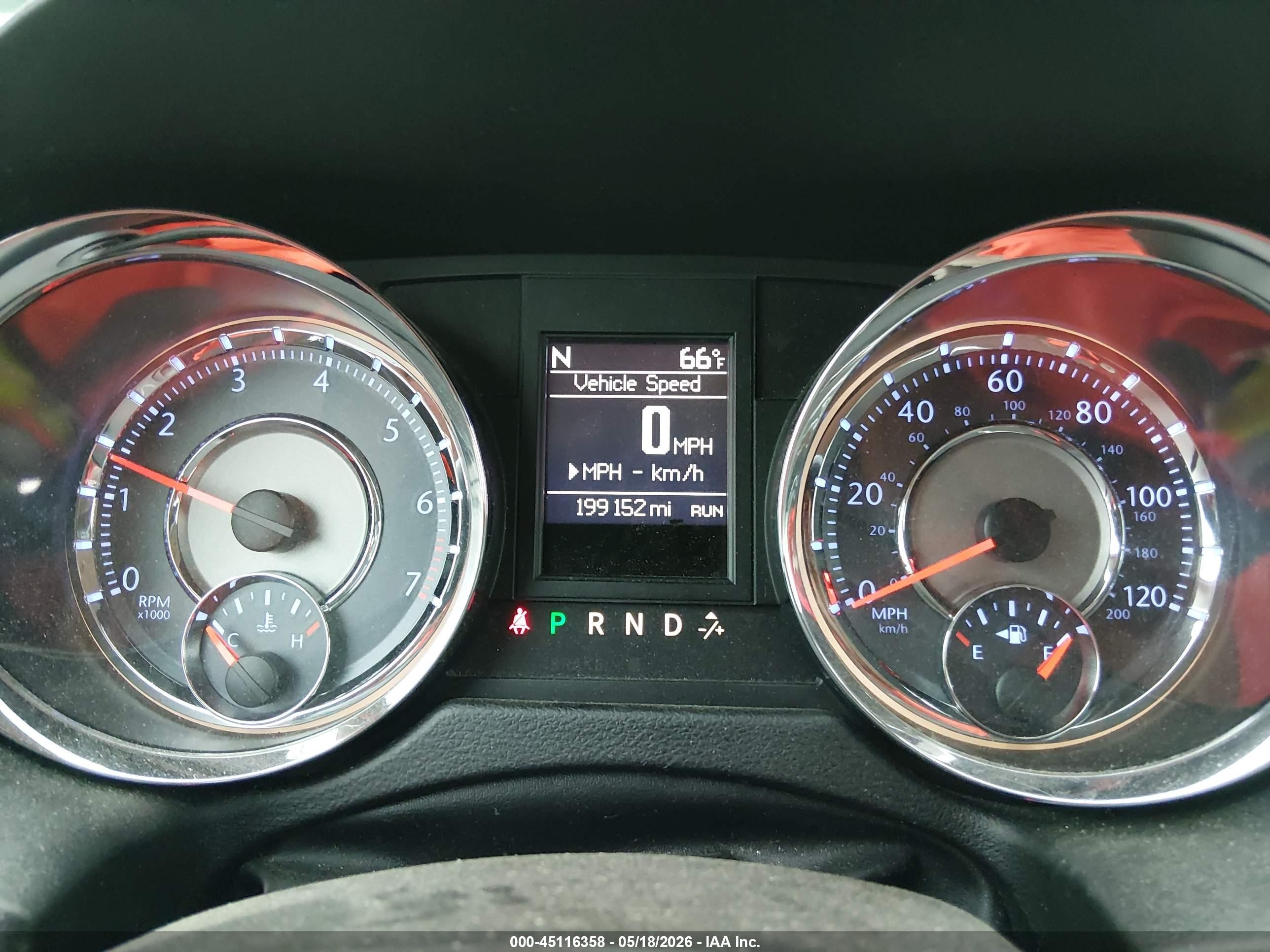 2014 Chrysler Town & Country Touring-l Black vin: 2C4RC1CGXER235161