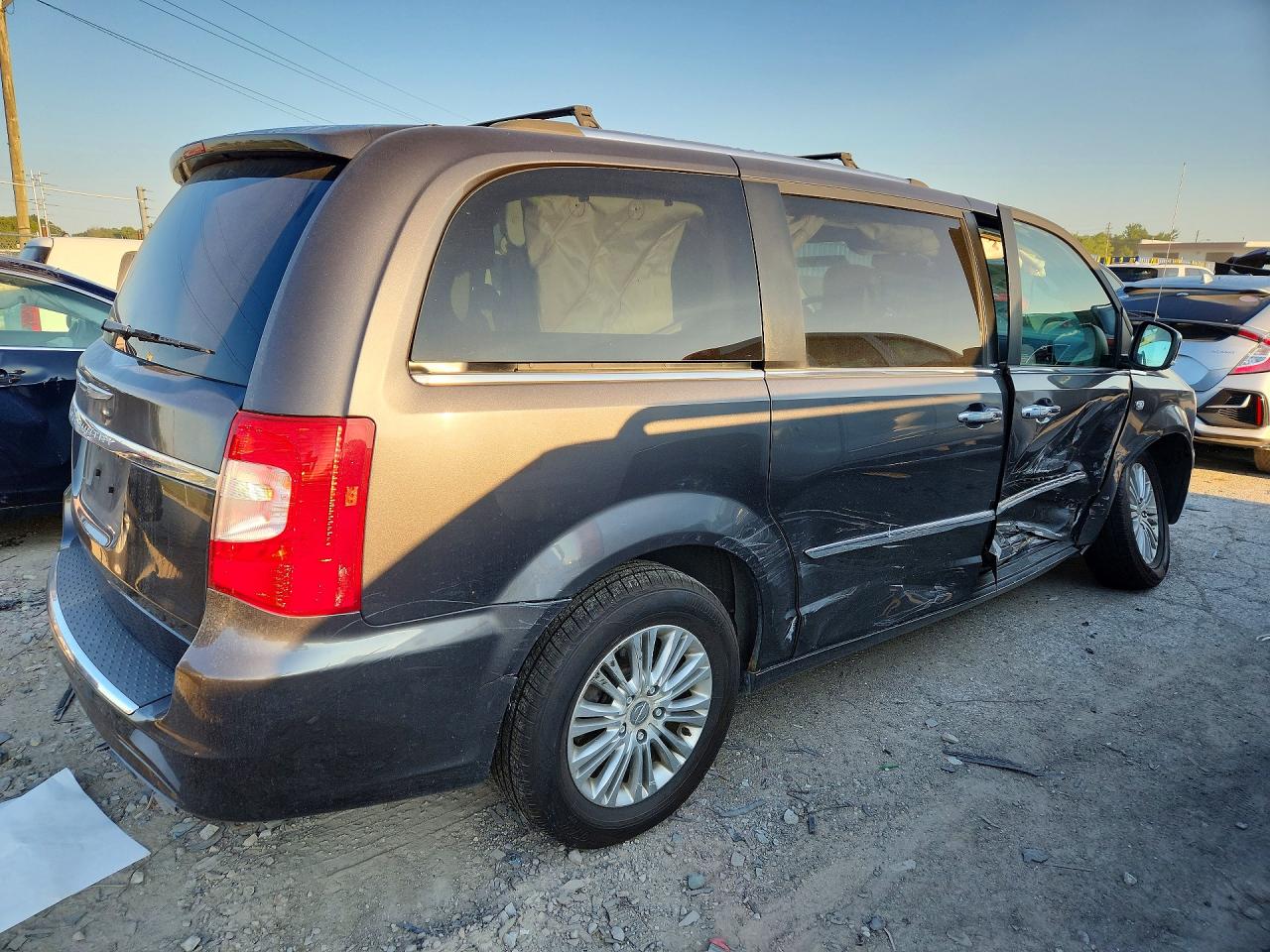 2014 Chrysler Town & Country Touring L Серый vin: 2C4RC1CGXER272999