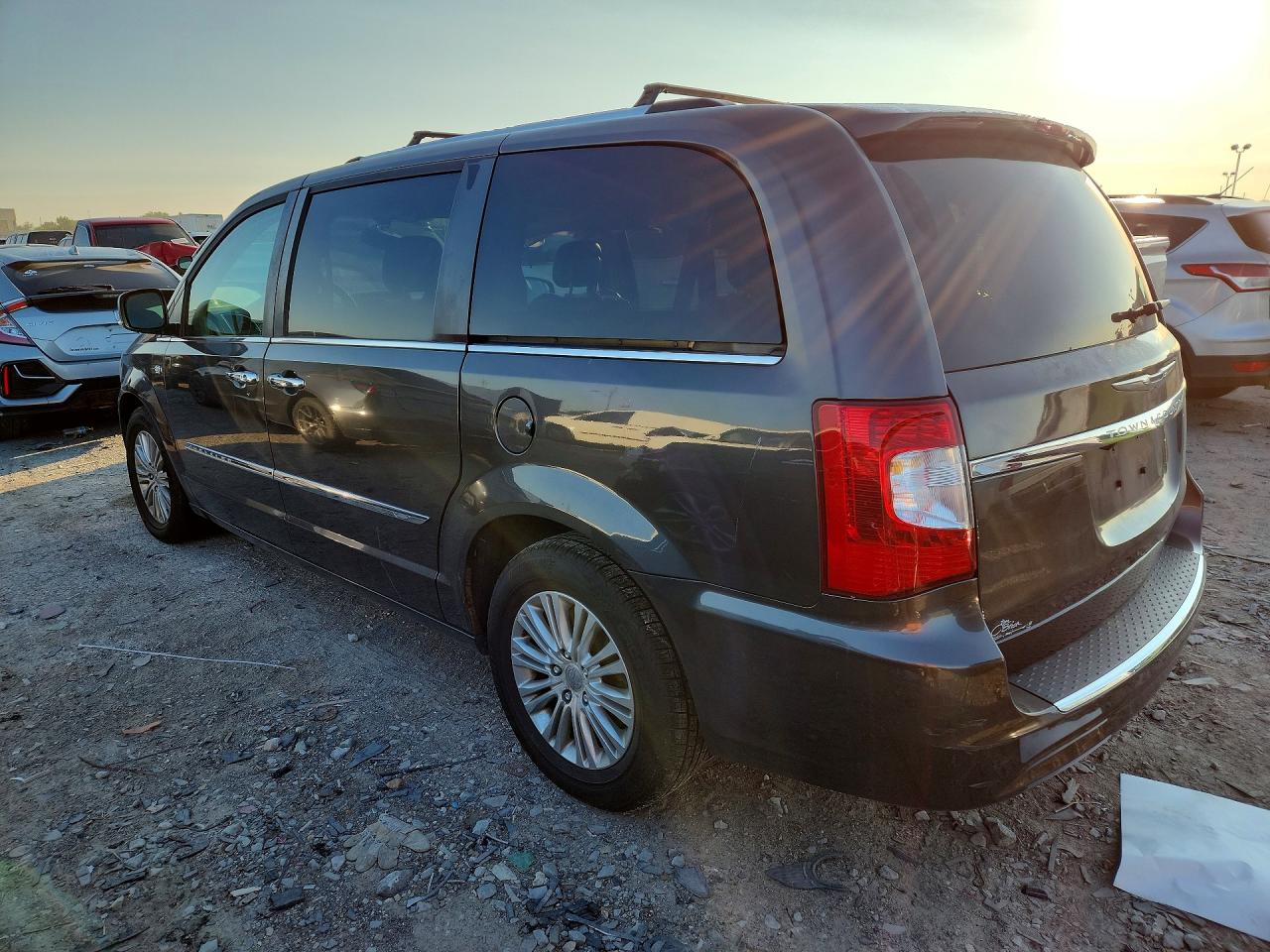 2014 Chrysler Town & Country Touring L Серый vin: 2C4RC1CGXER272999