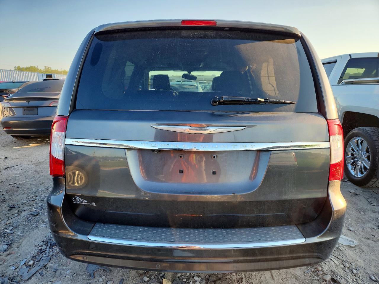 2014 Chrysler Town & Country Touring L Серый vin: 2C4RC1CGXER272999