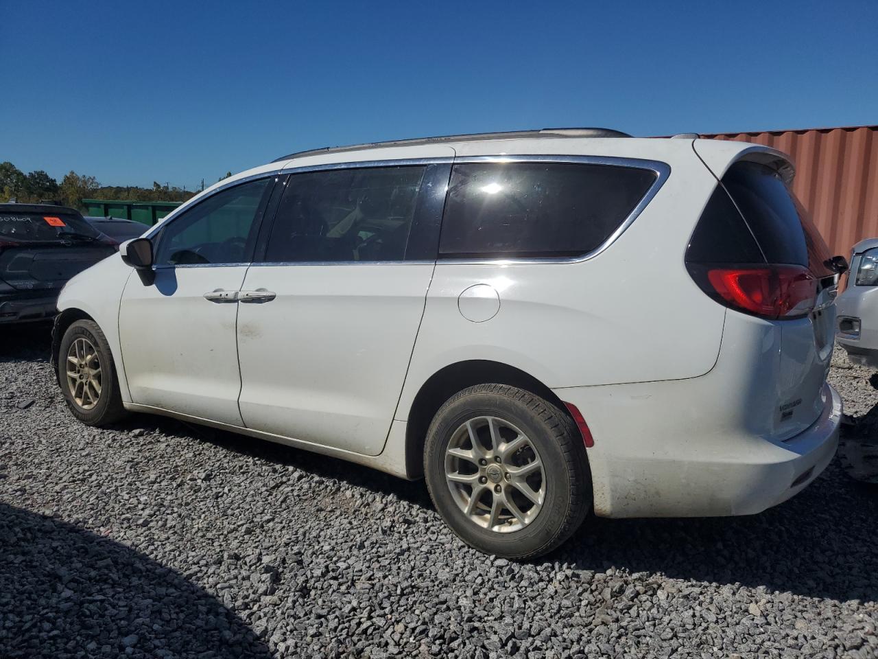 2021 Chrysler Voyager Lxi White vin: 2C4RC1DG1MR532509
