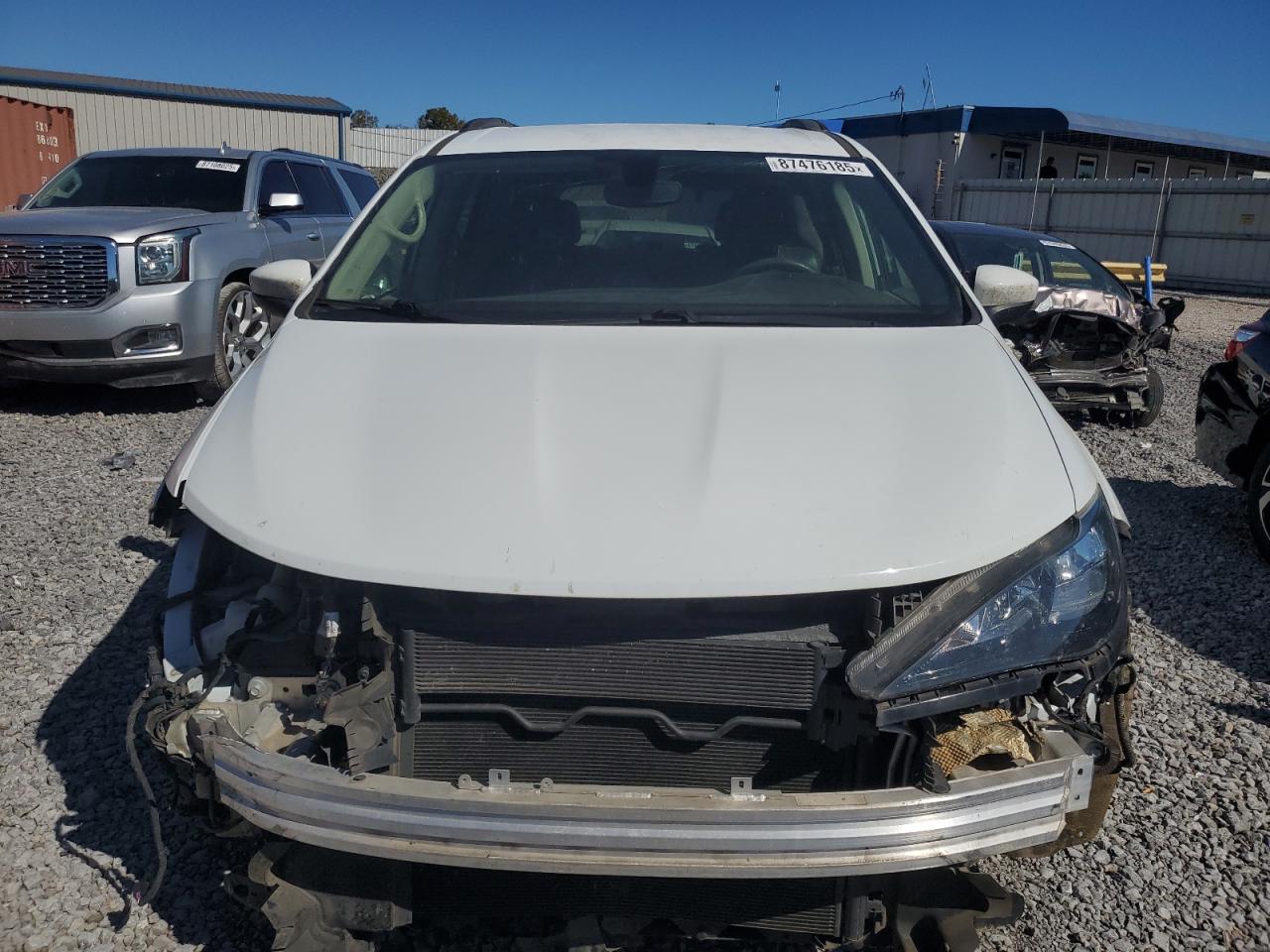 2021 Chrysler Voyager Lxi White vin: 2C4RC1DG1MR532509