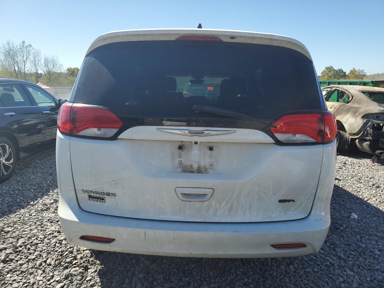 2021 Chrysler Voyager Lxi White vin: 2C4RC1DG1MR532509