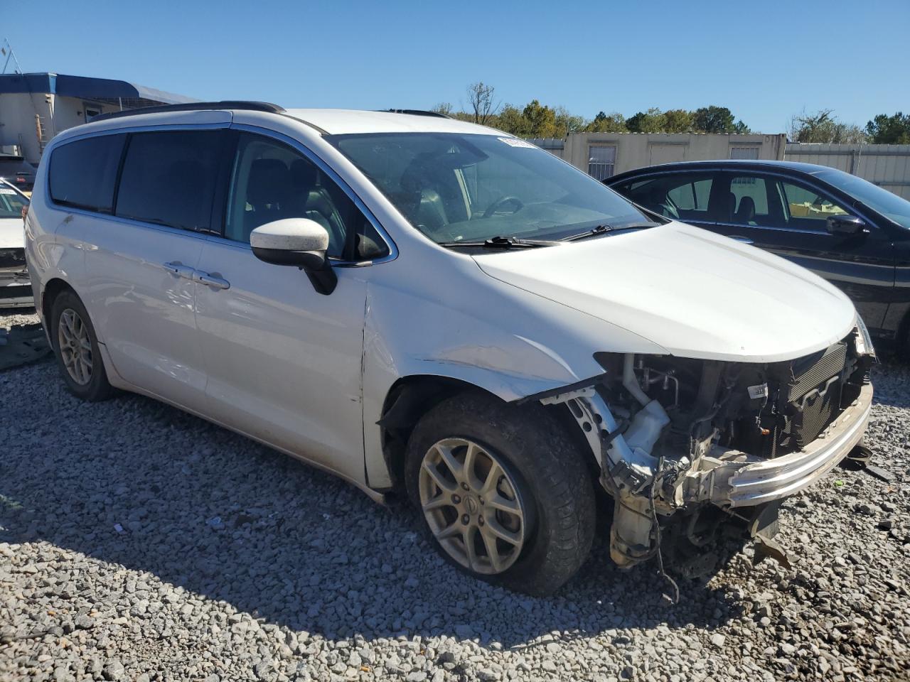 2021 Chrysler Voyager Lxi White vin: 2C4RC1DG1MR532509