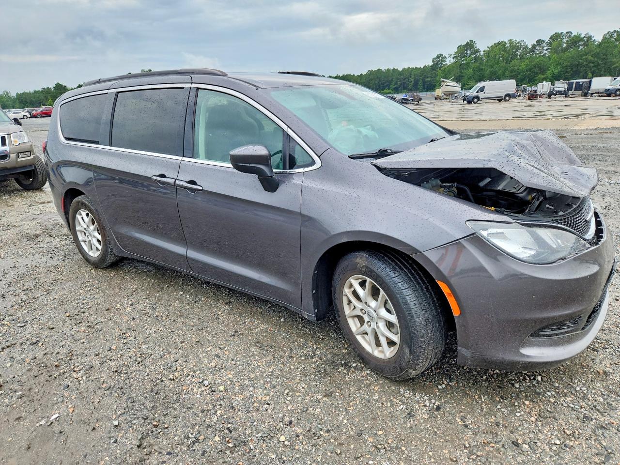 2021 Chrysler Voyager Lxi Charcoal vin: 2C4RC1DG9MR526022