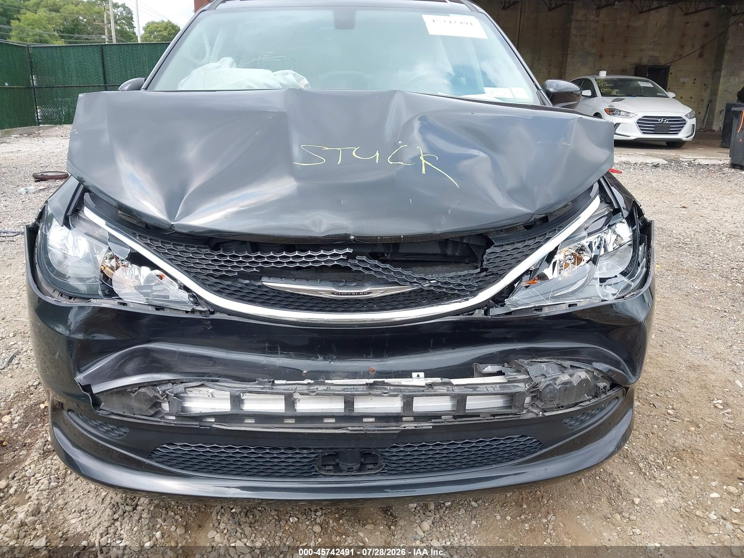 2021 Chrysler Voyager Lxi Black vin: 2C4RC1DG9MR537599